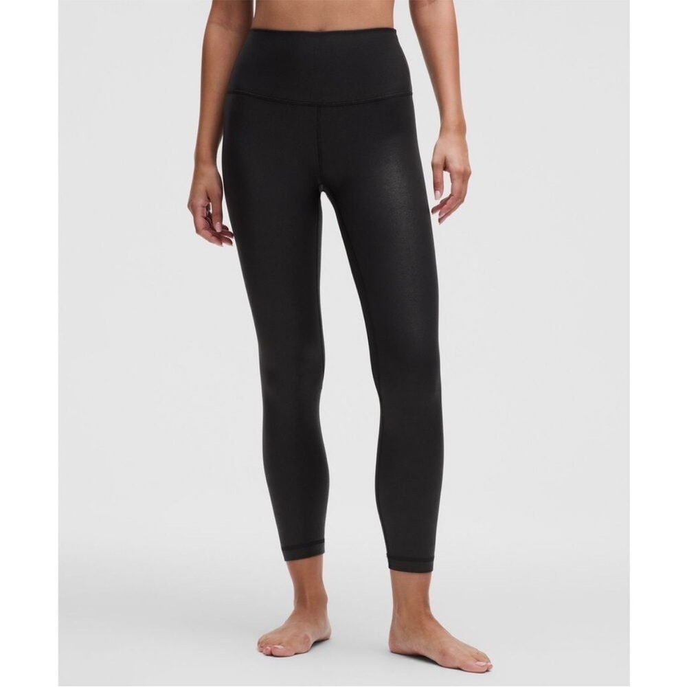 Lululemon 'Align' Black High-Rise Pant With Pockets 25” Size 2 Athleisure